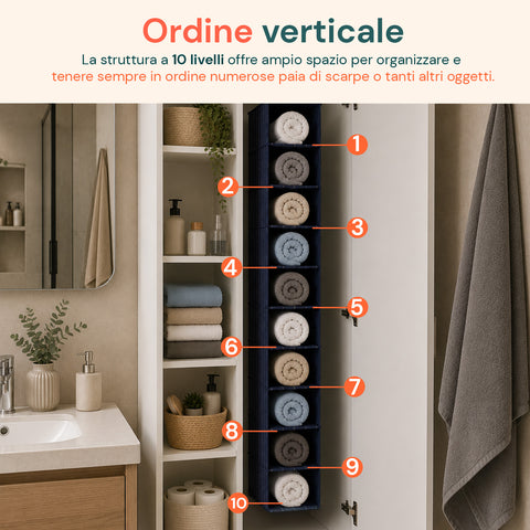 Multi Organizer Comfort 10 Scomparti