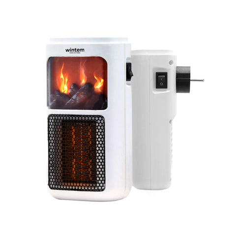 Stufetta Elettrica da Parete 400W con Design Compatto e Temperatura Regolabile