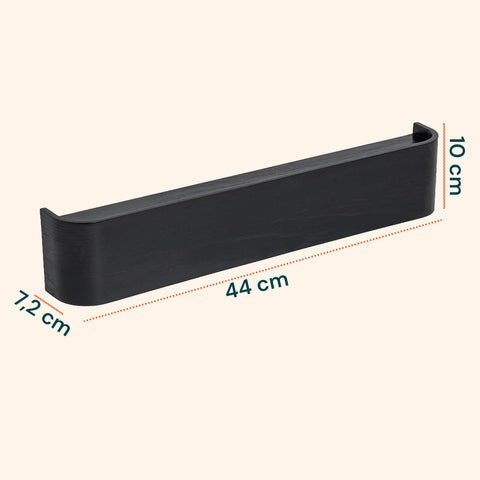 Appendiabiti da Muro Design Moderno con 4 Ganci a Scomparsa