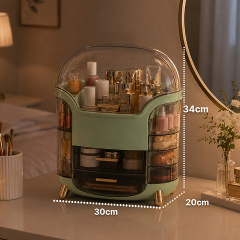 Organizer Make Up Inclinato a Gradini – Design Moderno e Funzionale in 2 Colorazioni