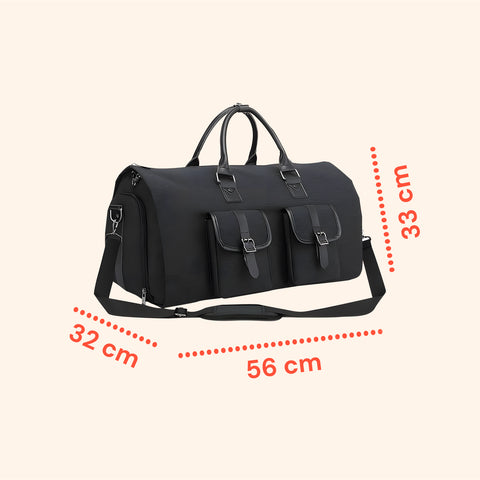 Borsa da Viaggio Oxford Impermeabile con Scomparto Scarpe e Multitasche