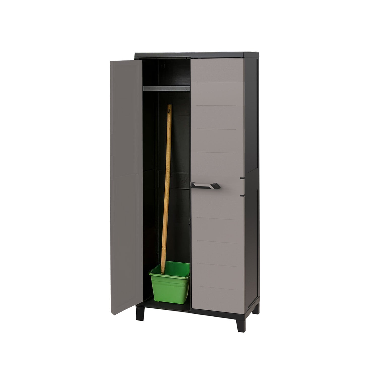 Mobile Portascope Salvaspazio in Plastica Riciclata 15 kg Portata