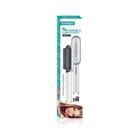 arrango spazzola pettine lisciante per capelli in ptc 34w con 5 livelli di temperatura ean 8388777479772