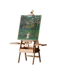 avilia cavalletto da pittore in faggio 122x44x40 cm con altezza regolabile ean 8052879010071