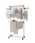 avilia home stendibiancheria verticale 3 livelli con ruote e bracci estensibili pieghevoli ean 8052879010309