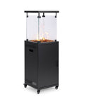 wintem caminetto a gas da esterno con roccia lavica e ruote 12kw ean 8052286432114