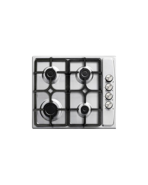 wintem piano cottura a gas inox 60cm da incasso con 4 bruciatori ean 8056819078817