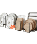 avilia home scolapiatti verticali salvaspazio set 4 pezzi in metallo 2 misure salvaspazio ean 8052879010972