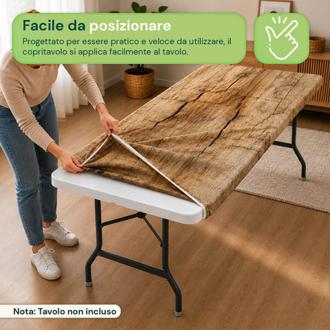 avilia home copritavolo in tessuto per tavoli da 180x75cm facile da posizionare e lavabile ean 8052879012600
