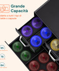 avilia home organizer per cialde e capsule caffe 4 cassetti design salvaspazio ean 8052879010583