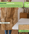 avilia home copritavolo in tessuto per tavoli da 180x75cm facile da posizionare e lavabile ean 8052879012600
