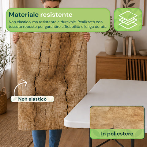 avilia home copritavolo in tessuto per tavoli da 180x75cm facile da posizionare e lavabile ean 8052879012600