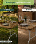 avilia home copritavolo in tessuto per tavoli da 180x75cm facile da posizionare e lavabile ean 8052879012600
