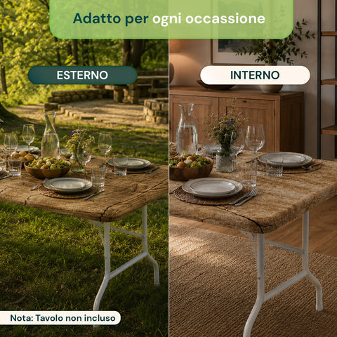avilia home copritavolo in tessuto per tavoli da 180x75cm facile da posizionare e lavabile ean 8052879012600
