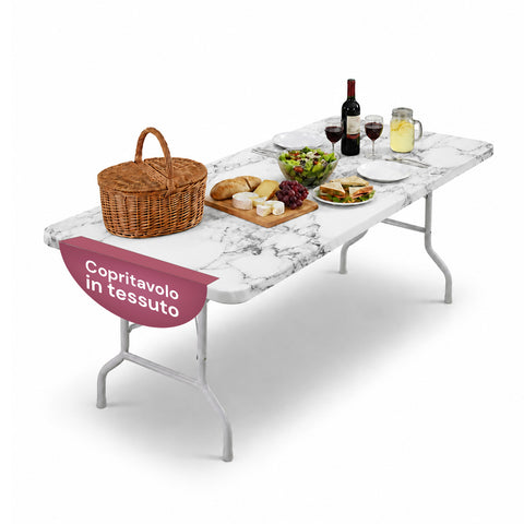 avilia home copritavolo in tessuto per tavoli da 180x75cm facile da posizionare e lavabile ean 8052879012600