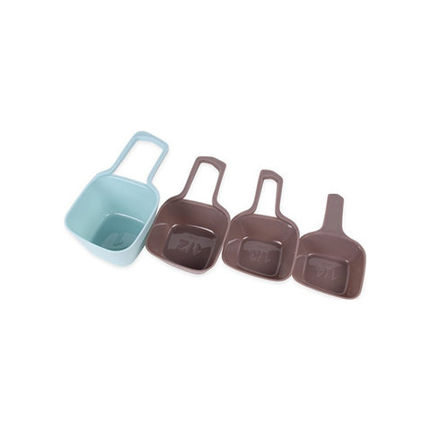 Set 4 Misurini In Pvc 60ml/80ml/125 Ml/250ml