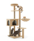 puppy lovers tiragraffi per gatti 120 cm con cuccia e amaca multilivello varie colorazioni ean 8054806950542