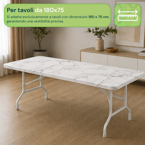avilia home copritavolo in tessuto per tavoli da 180x75cm facile da posizionare e lavabile ean 8052879012600
