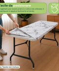 avilia home copritavolo in tessuto per tavoli da 180x75cm facile da posizionare e lavabile ean 8052879012600