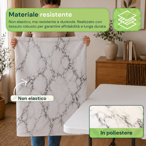 avilia home copritavolo in tessuto per tavoli da 180x75cm facile da posizionare e lavabile ean 8052879012600