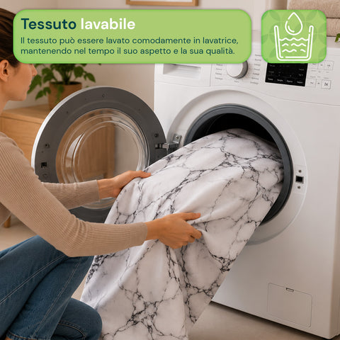 avilia home copritavolo in tessuto per tavoli da 180x75cm facile da posizionare e lavabile ean 8052879012600