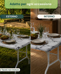avilia home copritavolo in tessuto per tavoli da 180x75cm facile da posizionare e lavabile ean 8052879012600