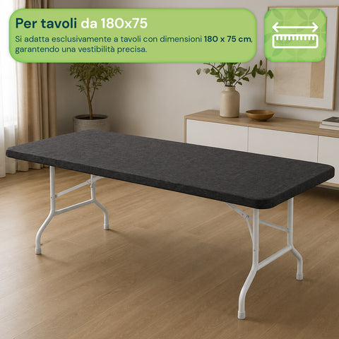 avilia home copritavolo in tessuto per tavoli da 180x75cm facile da posizionare e lavabile ean 8052879012600