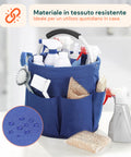 avilia home secchiello pieghevole multiuso 16l con tasche salvaspazio e resistente ean 8052879010675