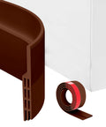 kombo base porta a spazzola adesiva 1m in pvc isolante termico rumori ean 8055384191730