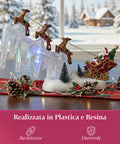 saint joy giostra natalizia con luci led musica e movimento l29xp6xh29cm ean 8053482251882