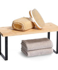 immagine-3-zeller-mensola-portaoggetti-in-bambu-e-metallo-36x155-ean-4003368274294
