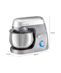 clatronic impastatrice con paraspruzzi titanio 1000w ean 4006160638714