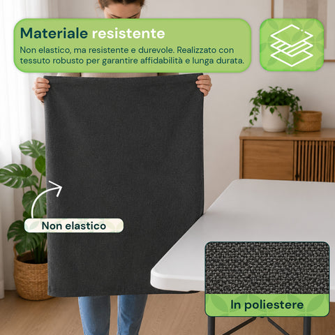 avilia home copritavolo in tessuto per tavoli da 180x75cm facile da posizionare e lavabile ean 8052879012600
