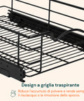avilia home cestello estraibile cucina per dispensa e sottolavello in metallo ean 8052879011085