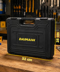 daimann set attrezzi da lavoro 158 pezzi con valigetta cricchetto martello e pinze ad impugnatura ergonomica ean 8056590070444