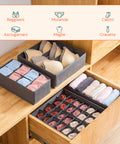 avilia home divisori cassetti set 8 organizer pieghevoli per armadio e como ean 8052879011108