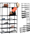 avilia home scaffale modulare con 14 ripiani struttura solida in metallo e tnt salvaspazio ean 8056819052893