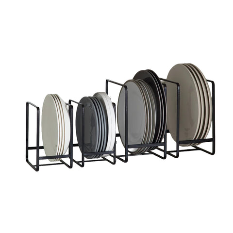 avilia home scolapiatti verticali salvaspazio set 4 pezzi in metallo 2 misure salvaspazio ean 8052879010972