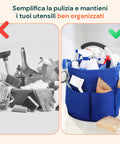 avilia home secchiello pieghevole multiuso 16l con tasche salvaspazio e resistente ean 8052879010675