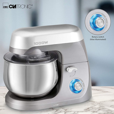 clatronic impastatrice con paraspruzzi titanio 1000w ean 4006160638714