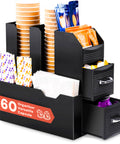 Avilia Organizer Porta Capsule Porta Cialde 9 Scomparti e 2 Cassetti Multiuso Nero Ean 8056819050097