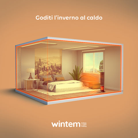 Wintem Termoventilatore a Colonna Aspen Stufa Elettrica 2000W Oscillante Effetto Camino con APP Tuya, LED Display, Telecomando, Funazione ECO e Timer Ean-8052286431346