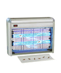 Zanzariera elettrica DCG 30W con doppio tubo UV fluorescente, vaschetta estraibile e griglia protettiva per eliminare insetti