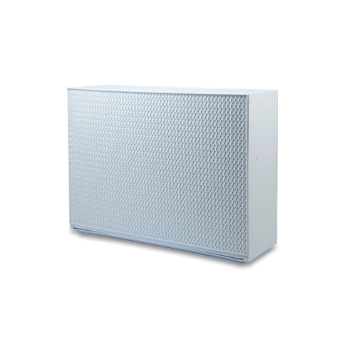 Scarpiera Intreccio A Parete 16x51,5x39cm Bianco
