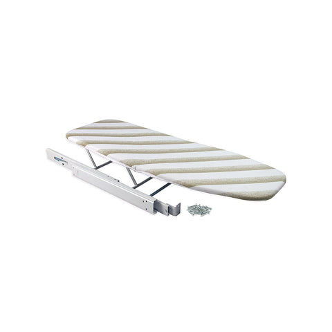Asse Da Stiro Pieghevole Con Slot Estraibile Per Armardio 55x42,5x11cm