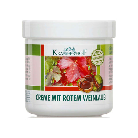Crema Alla Vite Rossa Per Gambe E Piedi 250ml