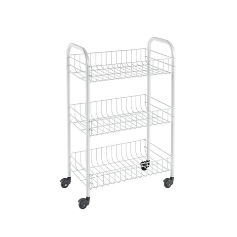 Scaffaletto 3 Piani Smontabile 41x23x63cm