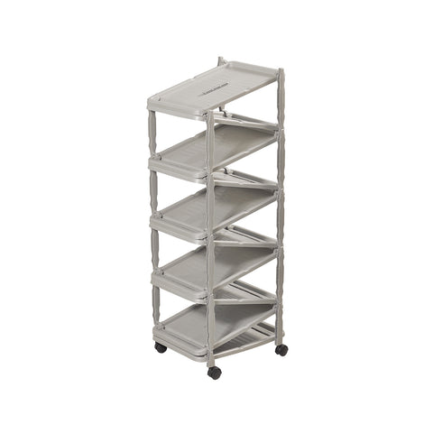 Carrello Zip 10 Mix Grigio Tortora/Nero