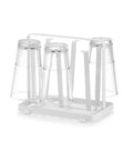 immagine-2-zeller-porta-bicchieri-in-metallo-bianco-20x12x175cm-ean-4003368273921