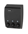 immagine-7-wenko-dispenser-sapone-con-3-scomparti-nero-450ml-ean-4008838287699